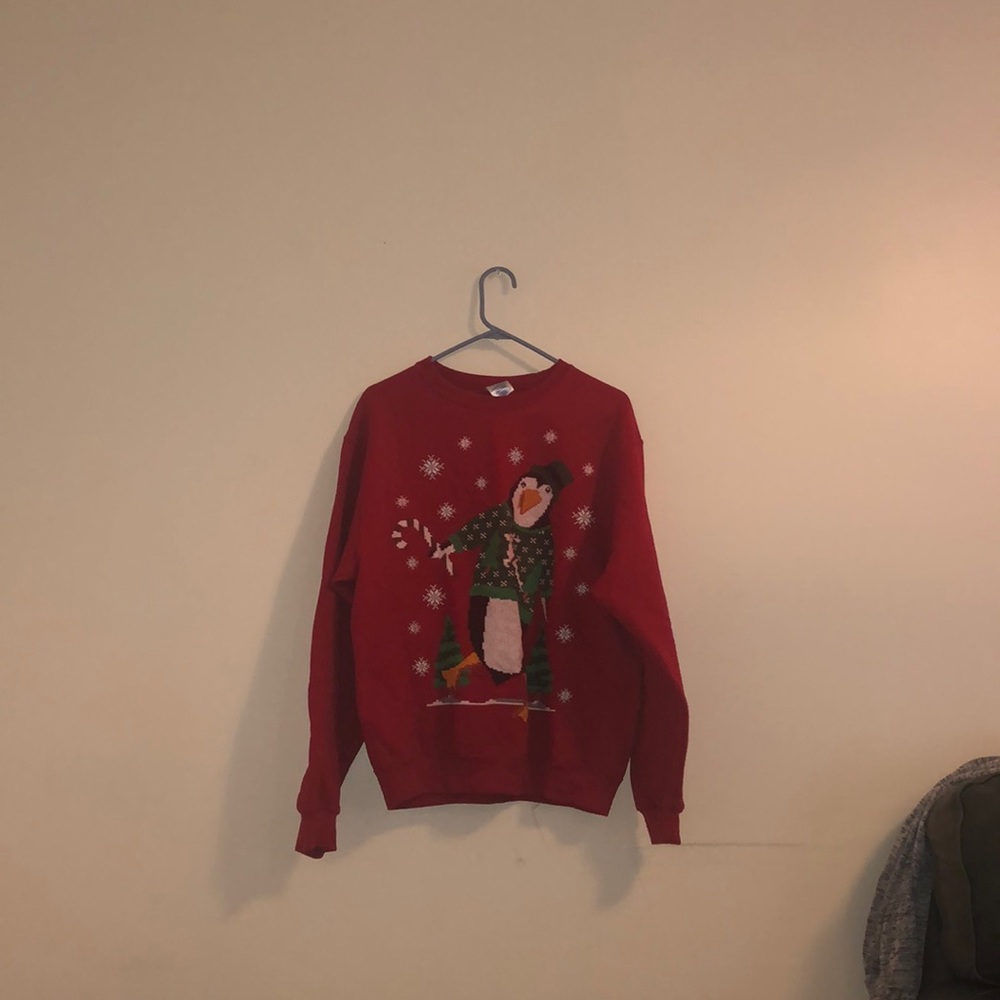 CRAZY CHRISTMAS SWEATSHIRT!
